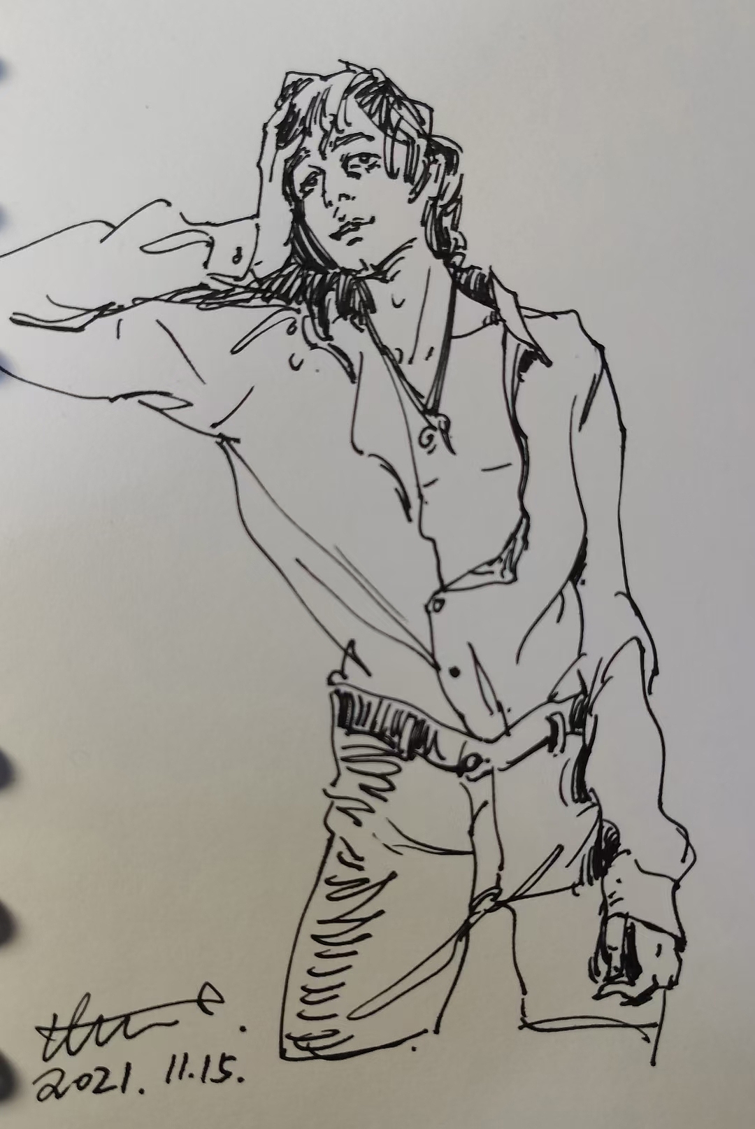 近日速写（图ZMjgxNDkwMzQ4） - 绘画 - 站酷设计师张晓睿原创素材 - 站酷ZCOOL