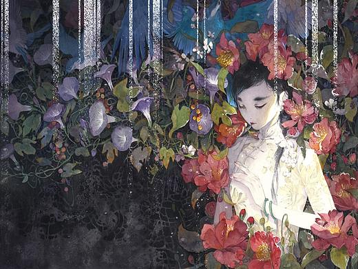 《时间海大画集》封面过程