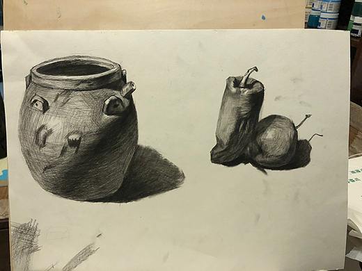 素描和色彩，初级练习