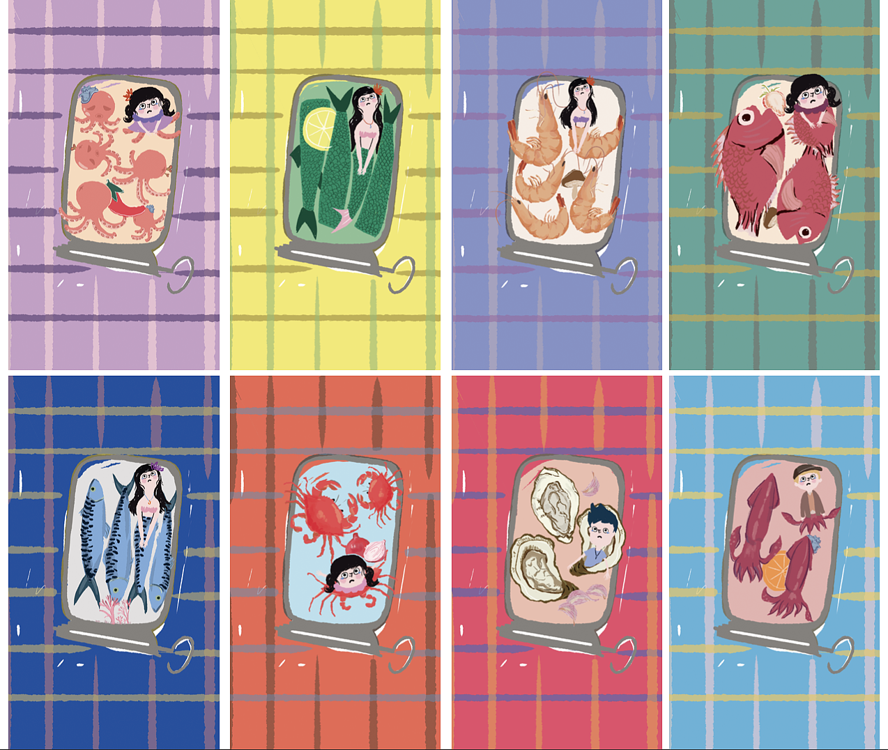 《渔禁》学龄期儿童禁渔期公益宣传设计——视传毕设