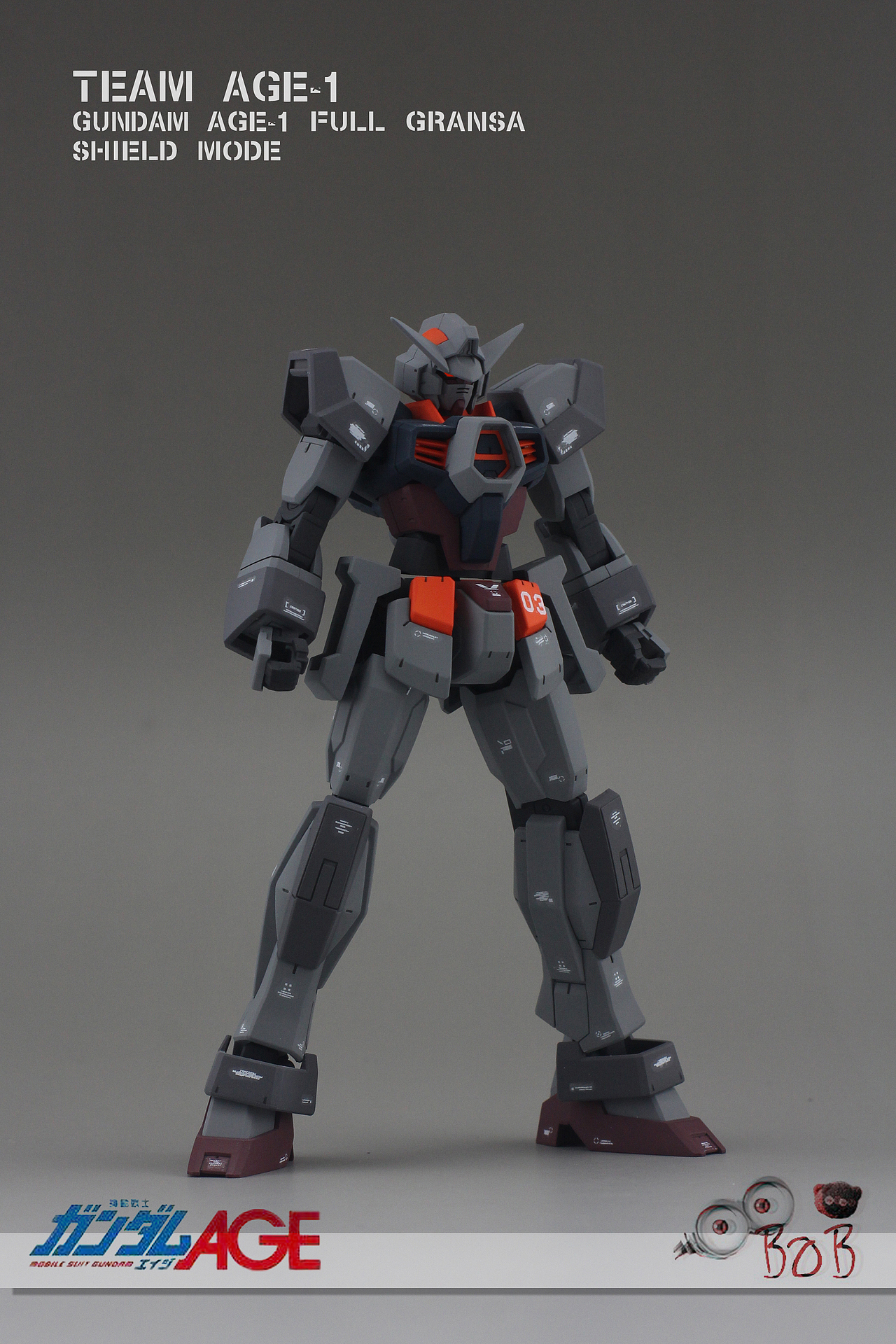 HG GUNDAM AGE-1 FULL GRANSA SHIELD MODE（圖ZMTI0MzA1MzA0） - 手辦/模玩 - 站酷設(shè)計(jì)師BOB_Hobby原創(chuàng)素材 - 站酷ZCOOL