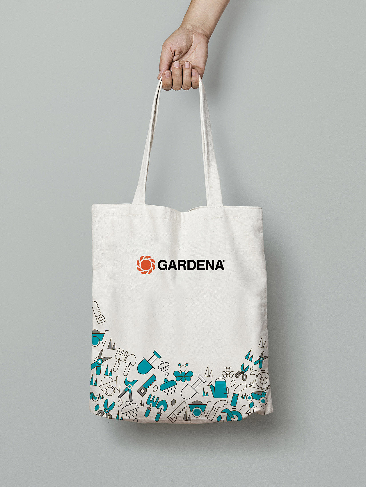 园艺帆布袋图案设计