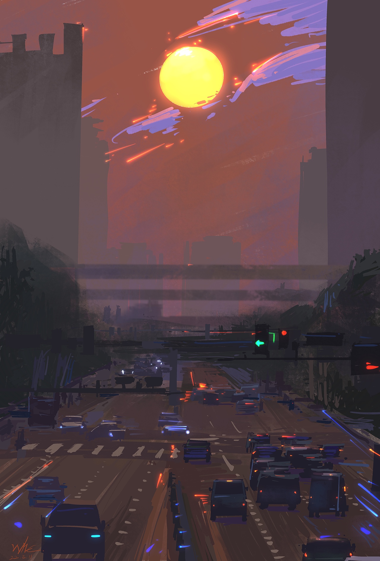 场景练习（图ZMjkzNzQ5NzAw） - 商业插画 - 站酷设计师T_的cha原创素材 - 站酷ZCOOL