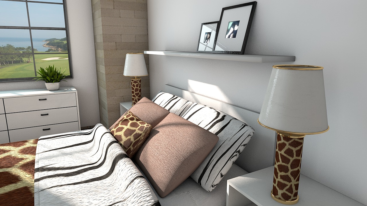 C4D 室内设计 练习（图ZMTIwODY2MTIw） - 家装设计 - 站酷设计师___Cjlevi原创素材 - 站酷ZCOOL