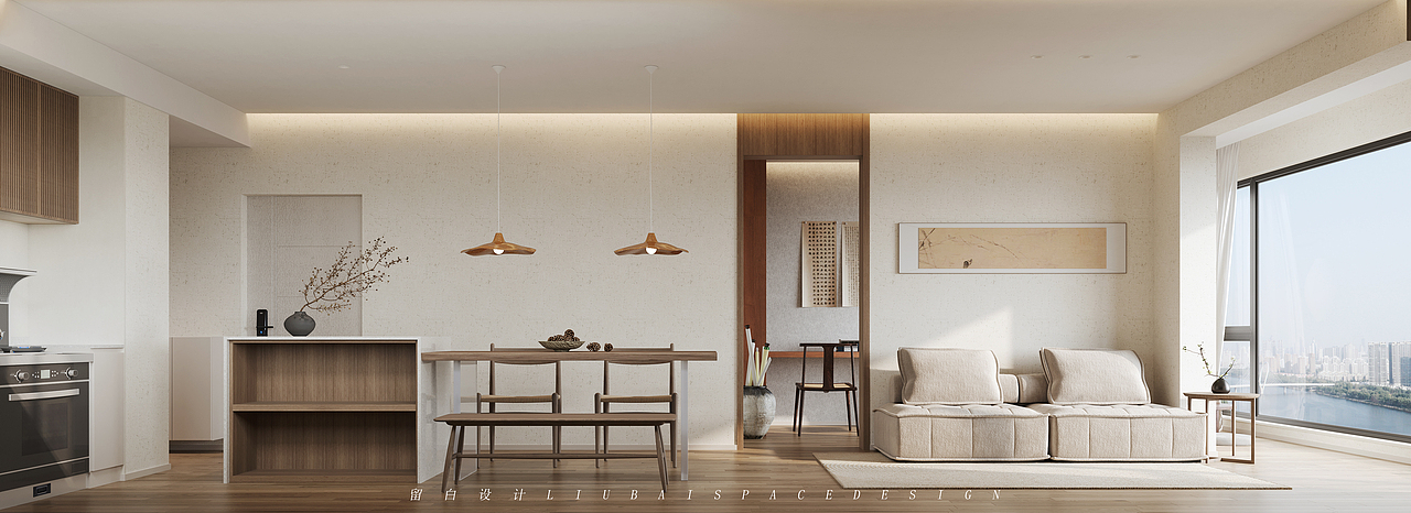 留白设计 |「宁静之隅」（图ZMjk0MjQyNjI4） - 家装设计 - 站酷设计师留白屿下空间建筑原创素材 - 站酷ZCOOL