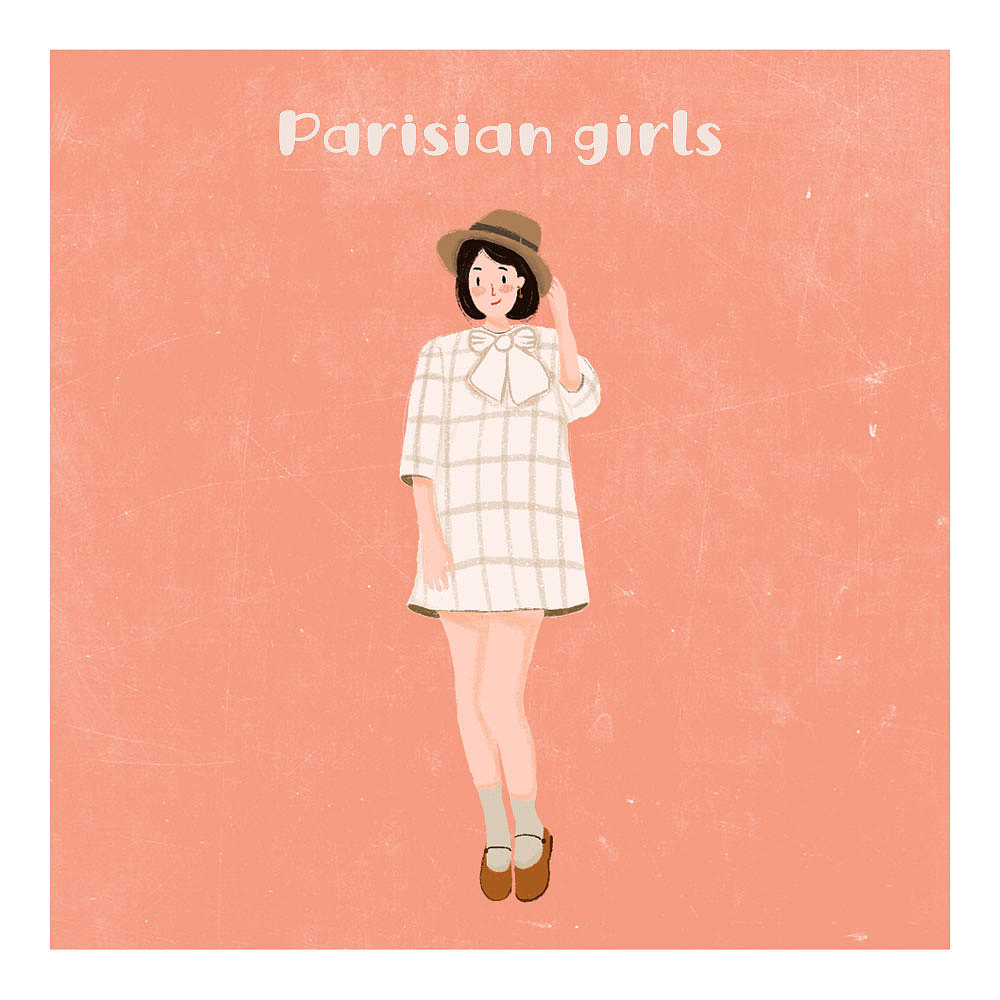 「人物插画」——女孩（图ZMTM1NzY2OTky） - 创作习作 - 站酷设计师比梦还遥远原创素材 - 站酷ZCOOL