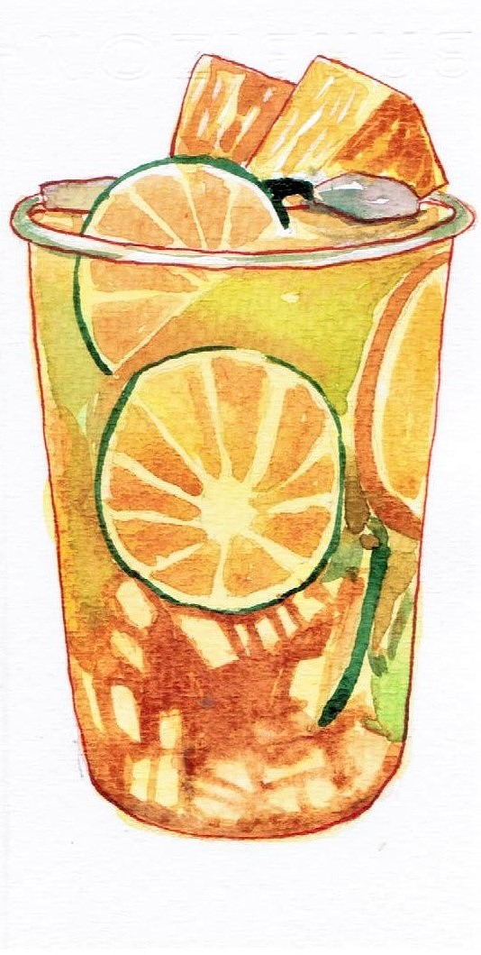 近些年的乱涂乱画（三）美食系列