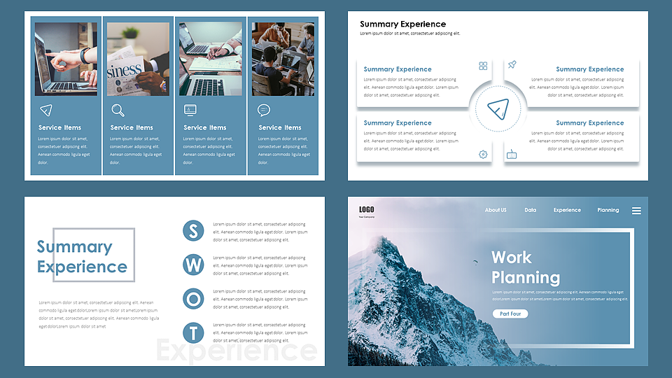 【耀你好看】大气商务时尚通用模板4（图ZMjc0OTEwMDAw） - PPT/Keynote - 站酷设计师熊猫大人pandaren原创素材 - 站酷ZCOOL