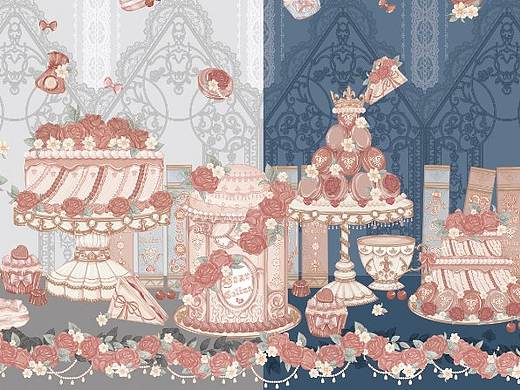 lolita印花