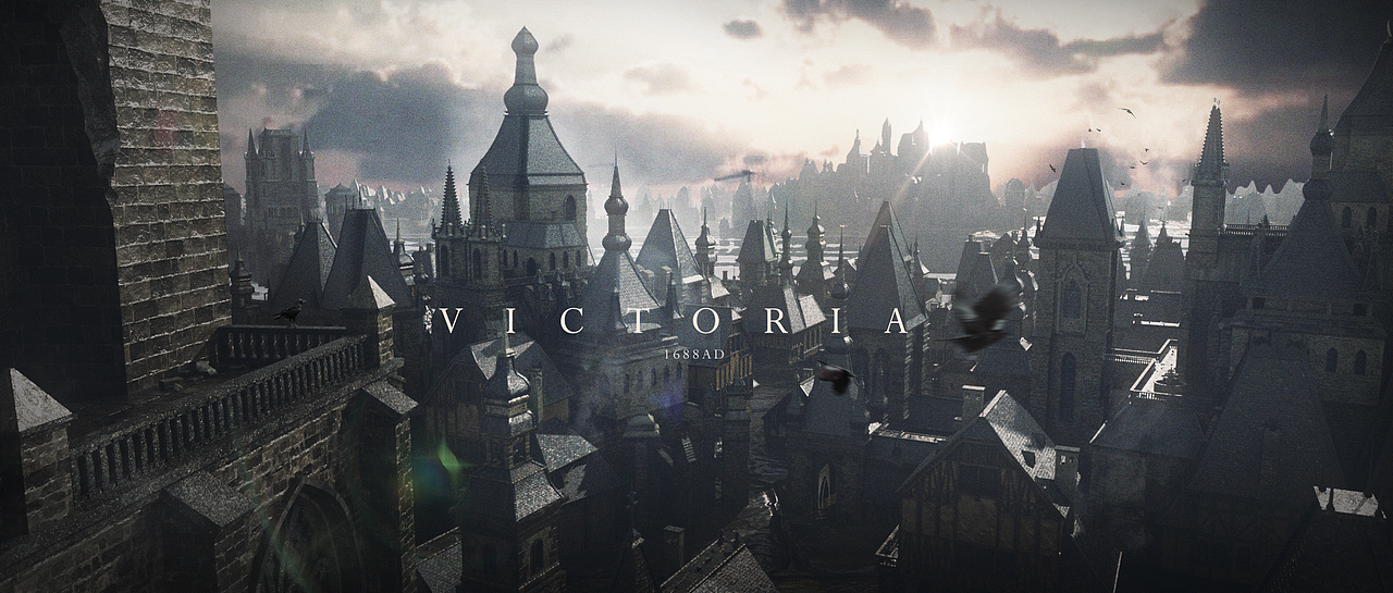 中世纪大场景效果图