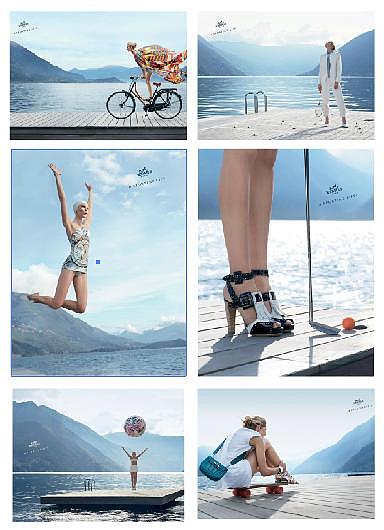  新系列配饰秉承着HERMES 一贯知性优雅的风格,推出包括帆布拼皮包包、柠檬黄色包包、活力橙色包包、奶白包包、湖蓝色包包和多款具有优雅气质的鞋履。
其中帆布包包造型简洁大气,明线皮革拼接的设计十分漂亮;柠檬黄色和活力橙色的包包在用色上面选择了相对温和的小奶油色调,上面还配有经典的锁扣设计;湖蓝和奶白包包一个成熟优雅一个休闲活力,却都在皮革的拼接上用了心思。<br> 新推出的鞋履系列更是本次 HERMES 2013春夏系列配饰的一个亮点,彩条、纯色、图案还是拼接都在这一季将HERMES 2013春夏的时尚风格以一种含蓄的形式呈现了出来。<br>