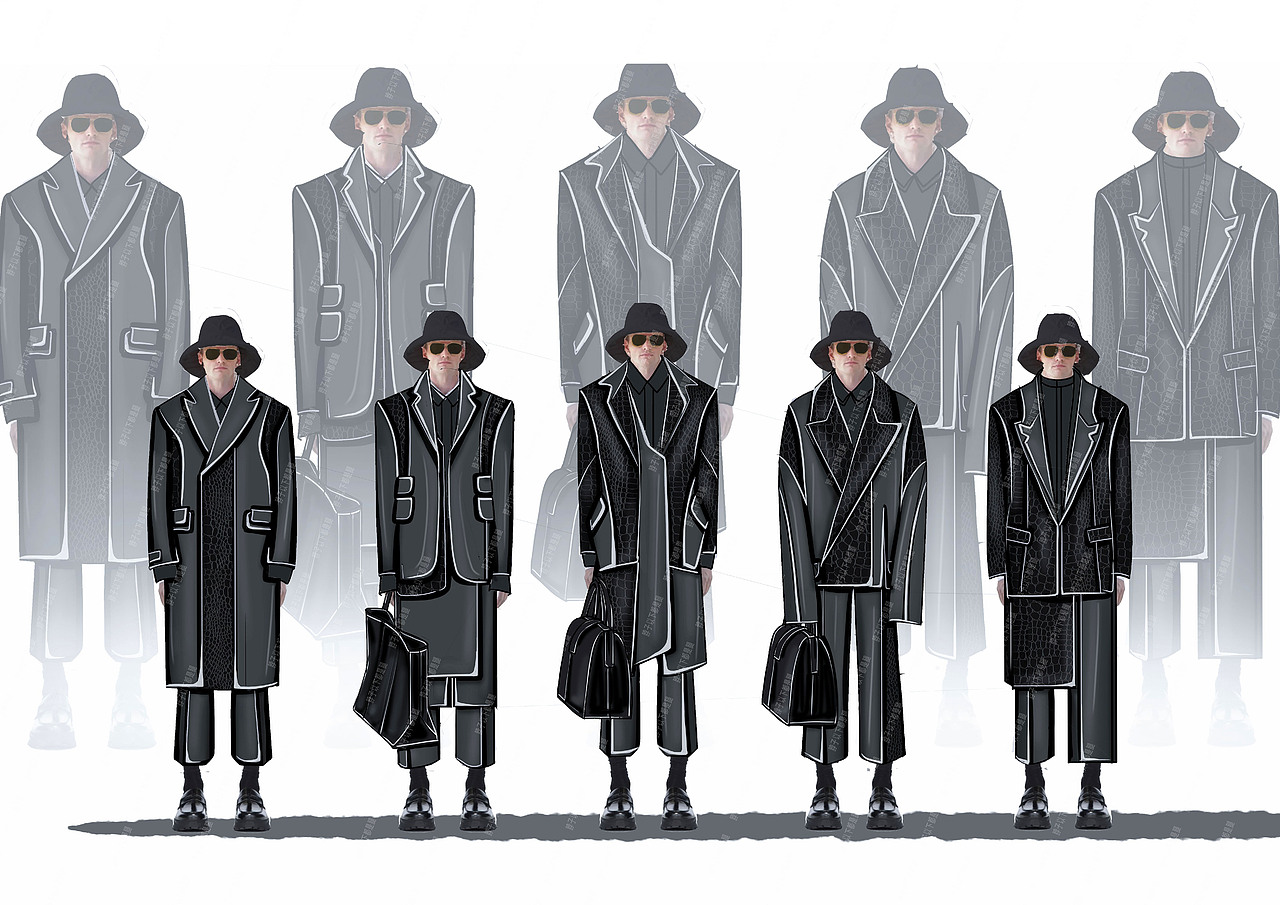 男装设计|服装|休闲/流行服饰|脖子以下都是腿_原创作品-站酷zcool