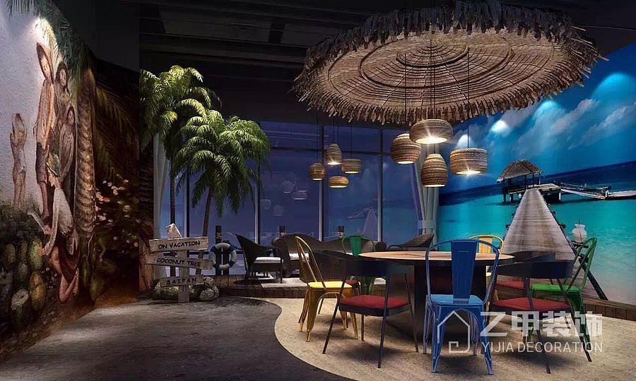 香天下火锅店装修设计（大悦城）|甘孜火锅店设计公司（图ZOTYzOTEyMzY=） - 家装设计 - 站酷设计师甘孜_火锅店设计原创素材 - 站酷ZCOOL