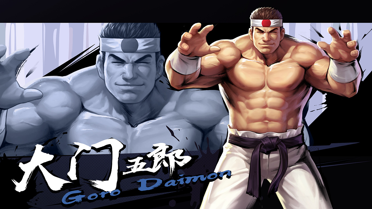 一小波拳皇的立绘,可以放出来了