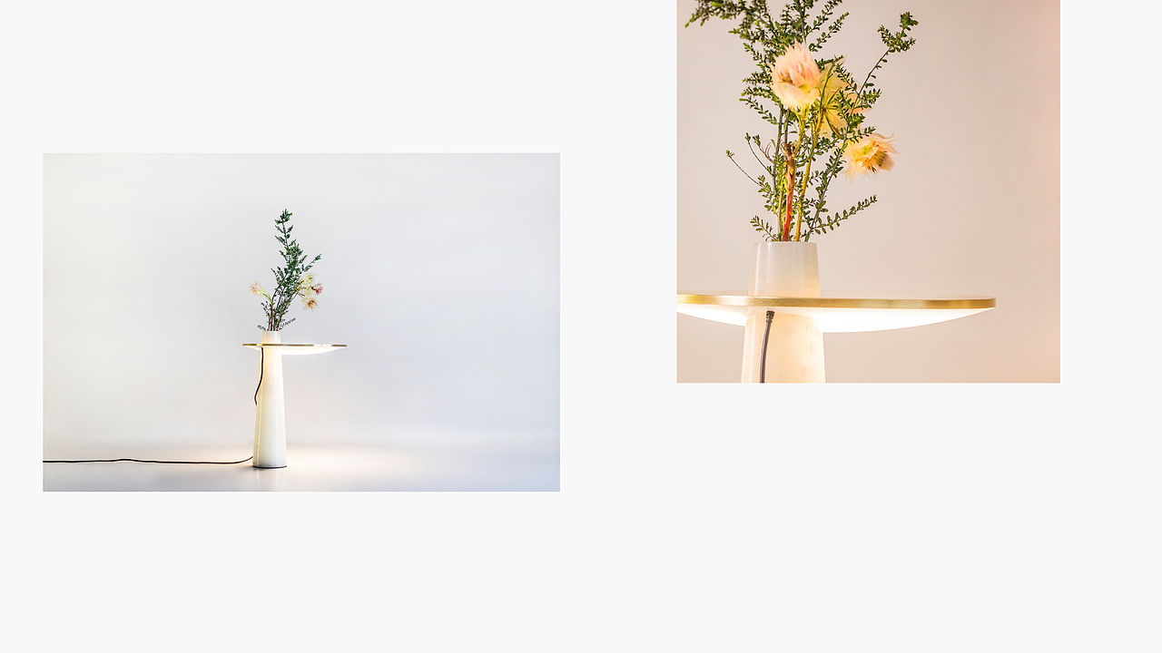 小确幸花器台灯