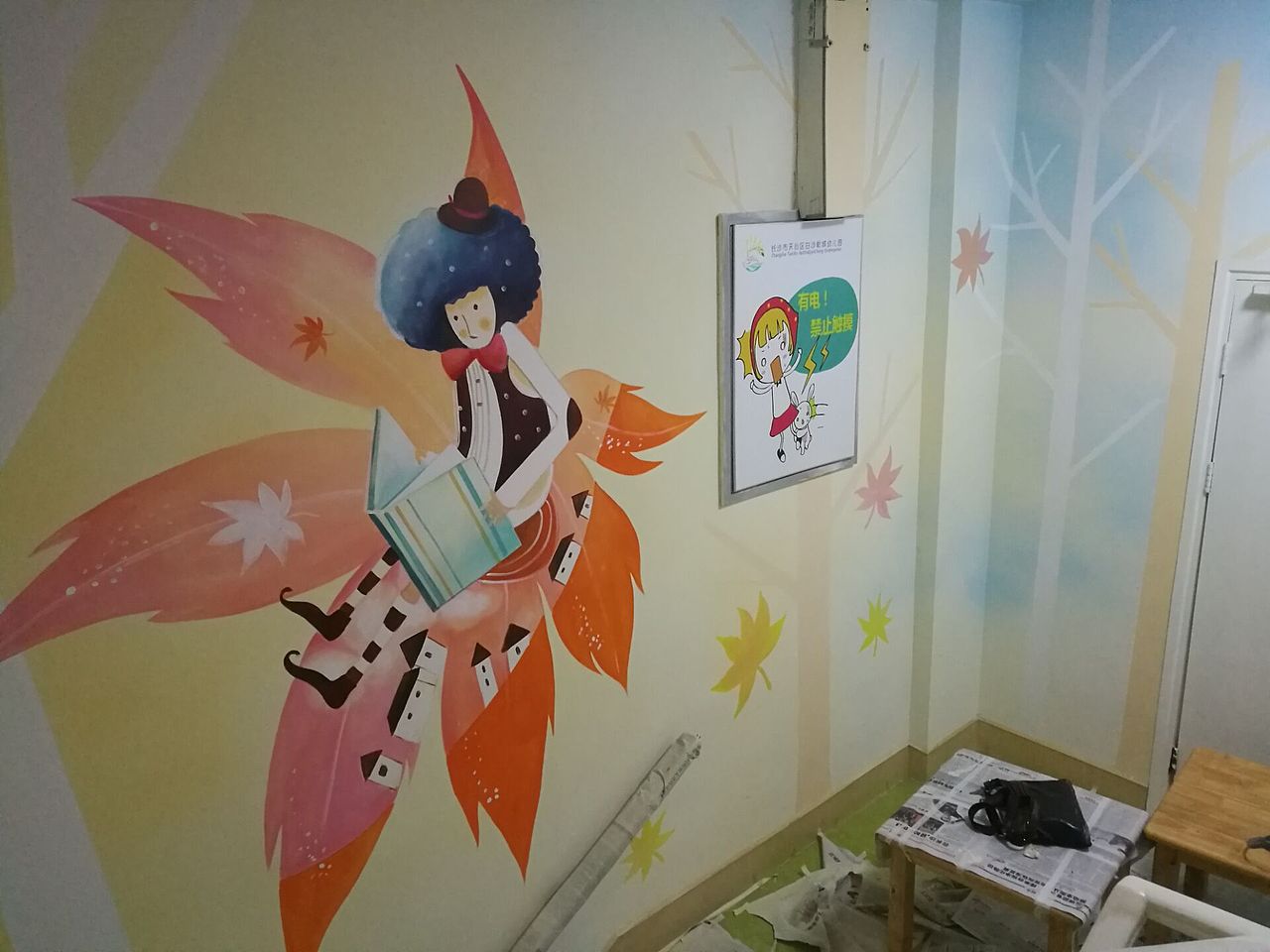 乾城白沙幼儿园墙绘（图ZOTU2NjE2OTY=） - 图案 - 站酷设计师乐彩艺术派墙绘原创素材 - 站酷ZCOOL