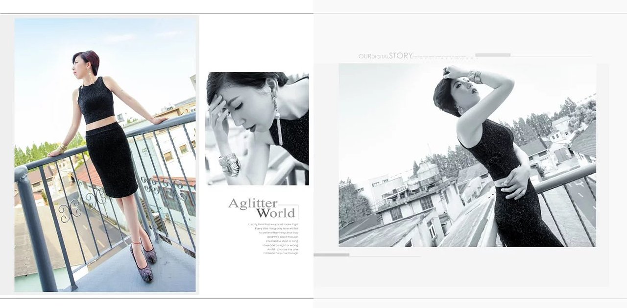 儿童摄影后期相册设计