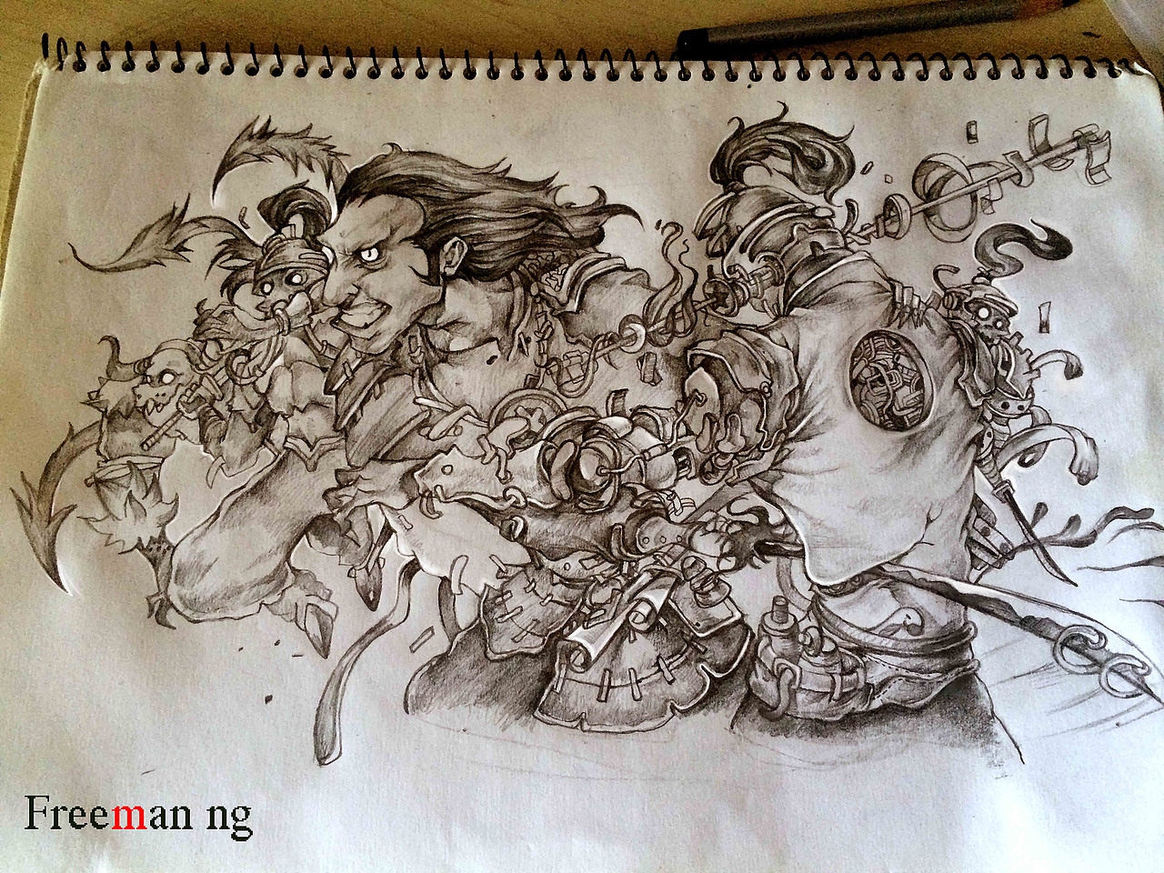 杀戮（图ZODExODE5MTI=） - 游戏原画 - 站酷设计师东枫原创素材 - 站酷ZCOOL