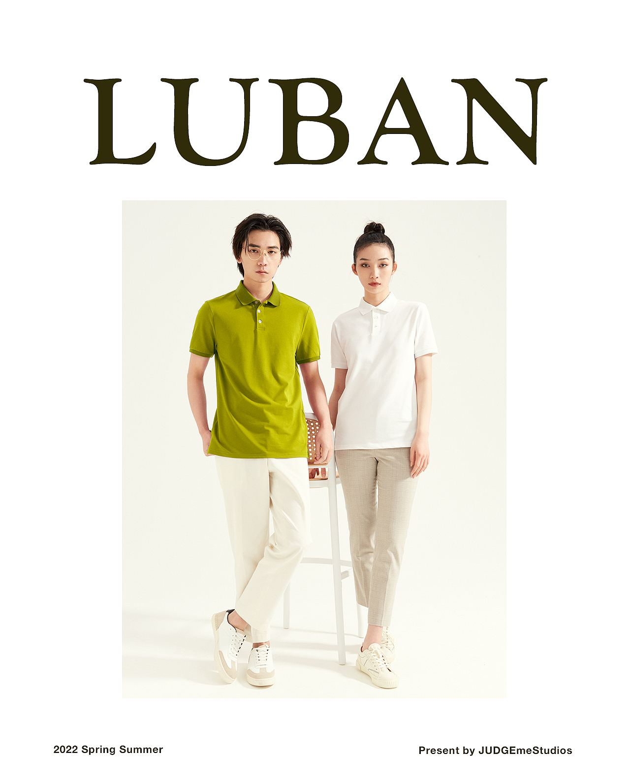 成都服装电商拍摄LUBAN2022春夏休闲短袖LookBook（图ZMjg3NzgzMDI4） - 时尚/艺术摄影 - 站酷设计师JUDGEmeStudios原创素材 - 站酷ZCOOL