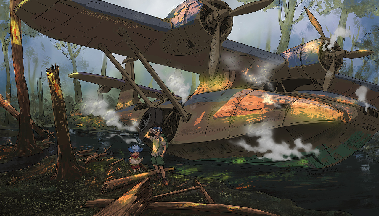 坠机只是旅途的一个小插曲，毕竟我们都安全着陆了