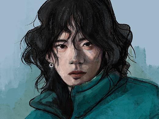 【个人练习】人物 假厚涂