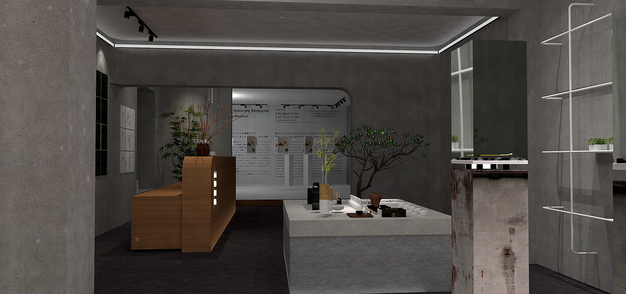 一个小展厅（图ZMTU3NDM2OTIw） - 家装设计 - 站酷设计师kkk先先原创素材 - 站酷ZCOOL