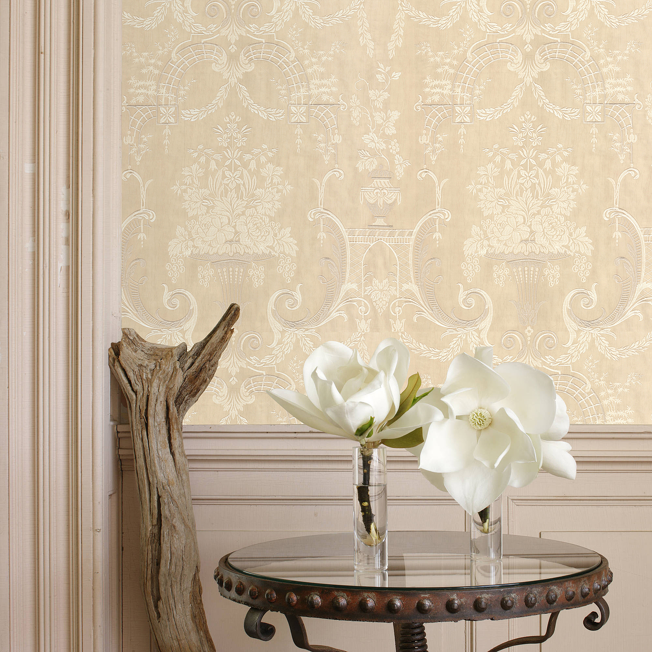 《刺绣窗帘.壁布效果图》