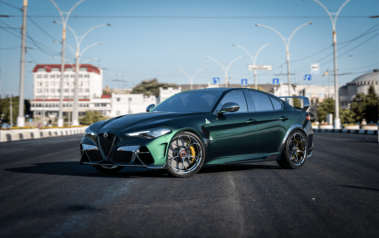 alfa romeo giulia gtam 2021 cgi
