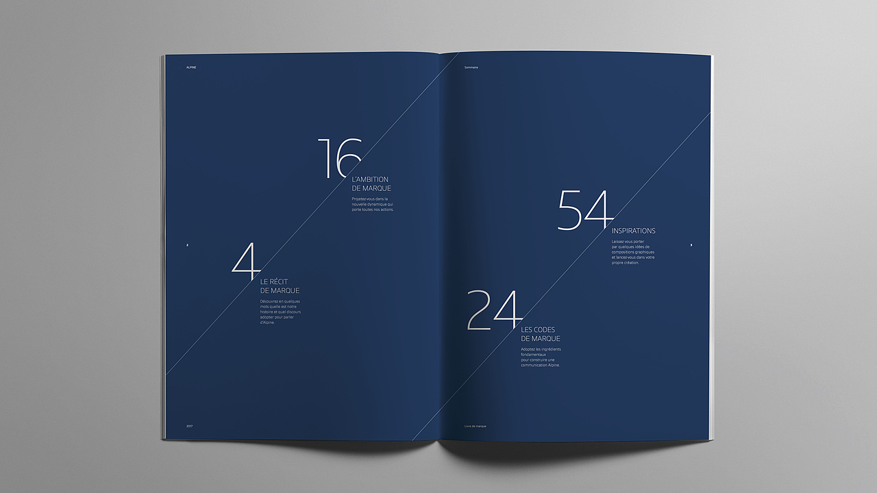 ALPINE Brand Book（图ZOTI0NjYwMzY=） - 书籍/画册 - 站酷设计师Niico原创素材 - 站酷ZCOOL