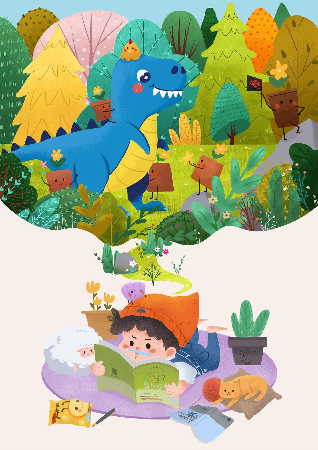 我的2022插画总结｜我的童趣大冒险