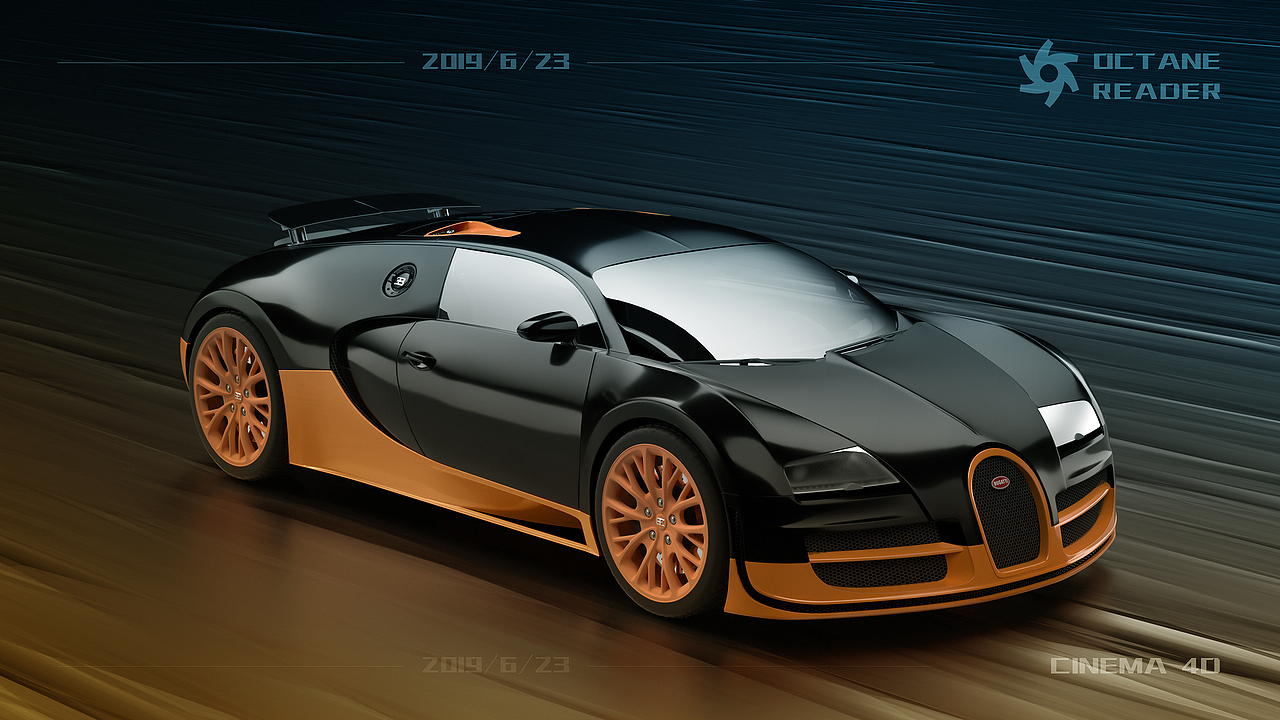 布加迪威龙布光练习