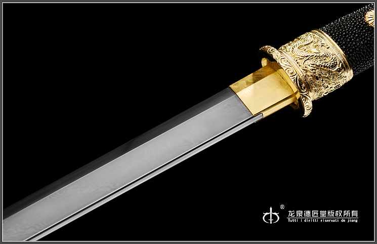 德匠堂宝剑-龙泉刀剑-匠运环首刀(dj-3392)