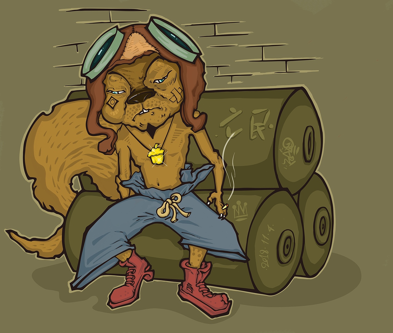 落魄松鼠ipaddraw