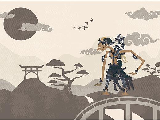 孝义皮影人物创意设计