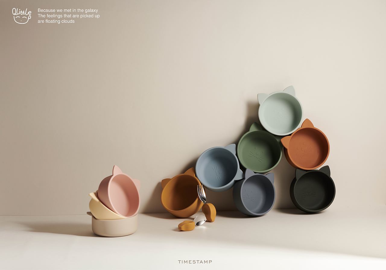 [Qlittle儿童餐盘--假如，一直活在童年里]（图ZMjkxMDE5NDcy） - 产品摄影 - 站酷设计师瞌睡蜜蜂原创素材 - 站酷ZCOOL