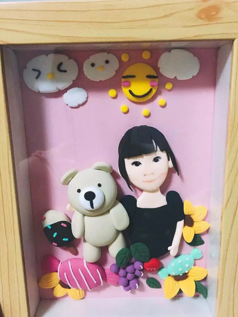 黏土图片定制相框（图ZNzE4OTU0MjA=） - 其他手工艺 - 站酷设计师wormsun原创素材 - 站酷ZCOOL