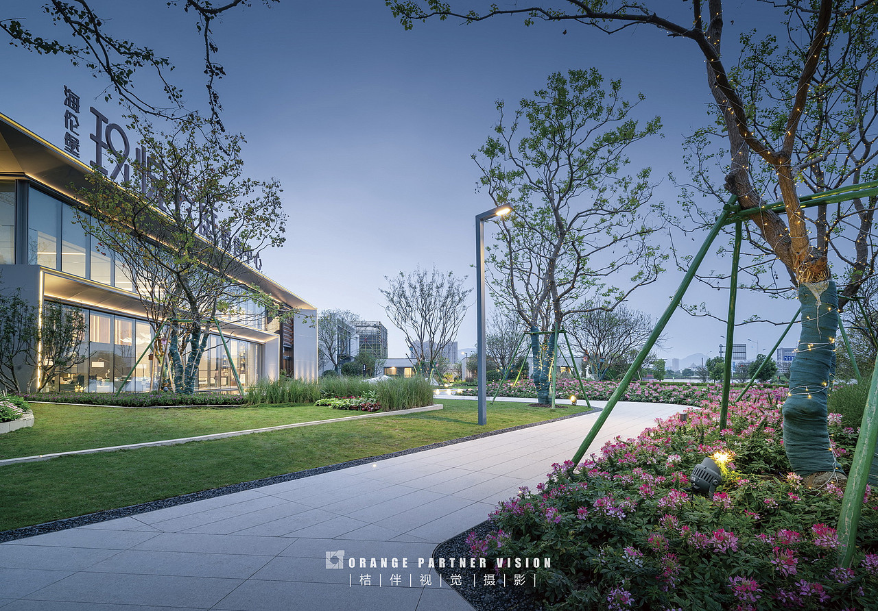 景观摄影：浦江海伦堡玖悦云庭 / 桔伴视觉（图ZMjQ1MDc5MTE2） - 环境/建筑摄影 - 站酷设计师桔伴视觉左斯洋原创素材 - 站酷ZCOOL