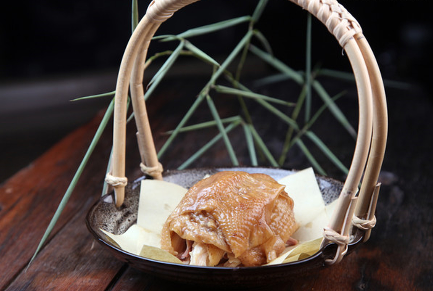 GDT百色脆皮手撕鸡技术培训-红松叶-砭针