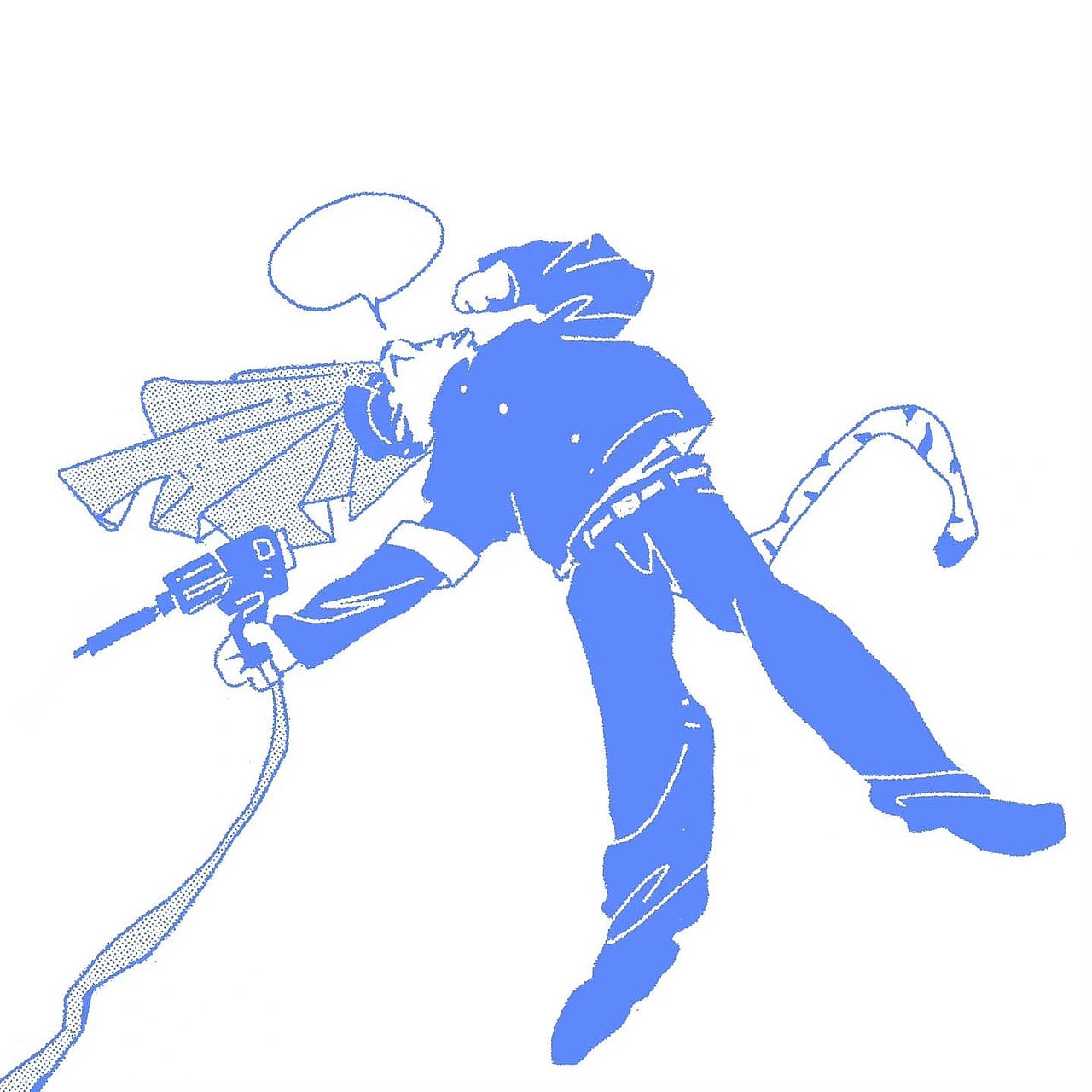 虎虎，但是蓝色（图ZMzE3NDk1MjQw） - 艺术插画 - 站酷设计师PreeN松饼饼饼原创素材 - 站酷ZCOOL