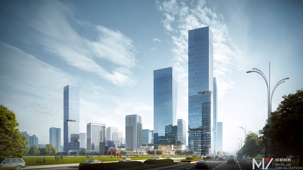 成都魅影2020|三维|建筑/空间|林寒123 - 原创作品 - 站酷 (zcool)