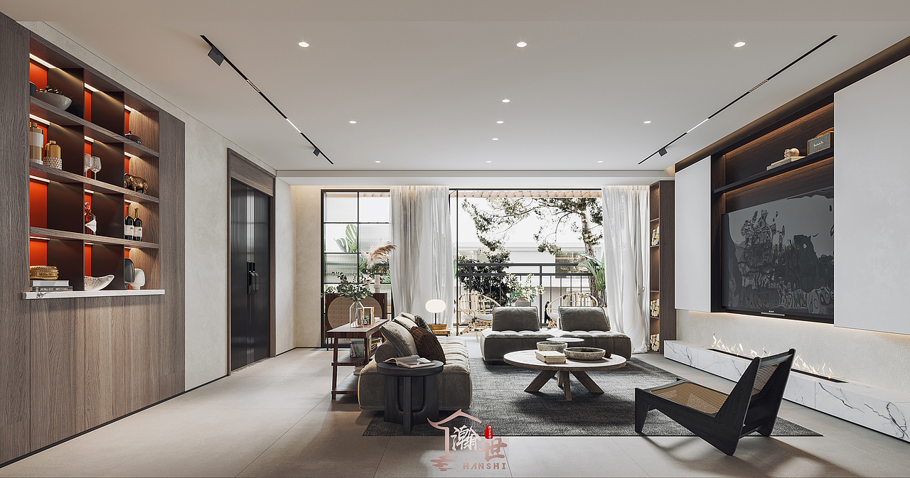 侘寂风（图ZMjY5MDcyMjY0） - 家装设计 - 站酷设计师瀚世表现原创素材 - 站酷ZCOOL