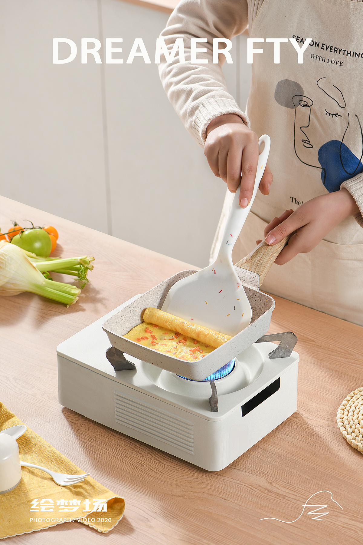 锅具摄影 | 玉子烧锅✖ 绘梦场DREAMERFTY