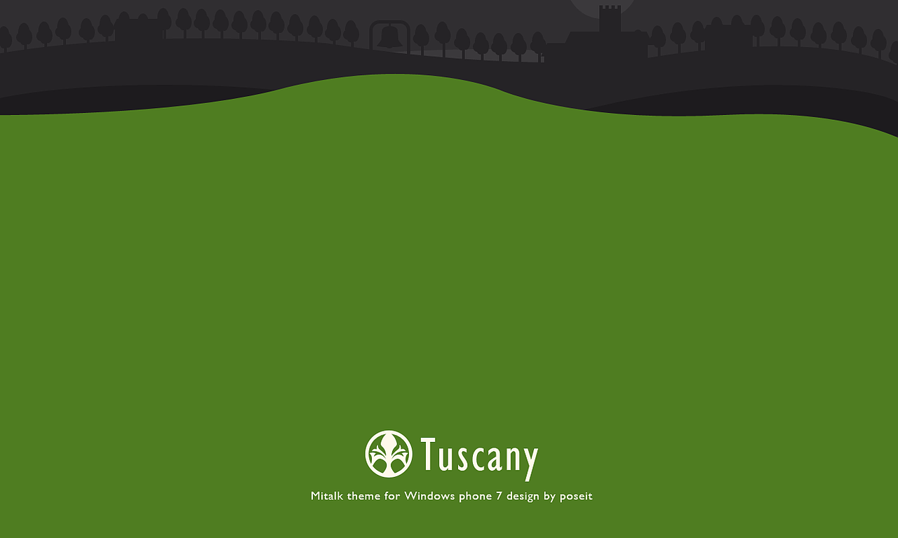 Tuscany（图ZNjUzMzMwMA==） - 主题/皮肤 - 站酷设计师Poseit原创素材 - 站酷ZCOOL