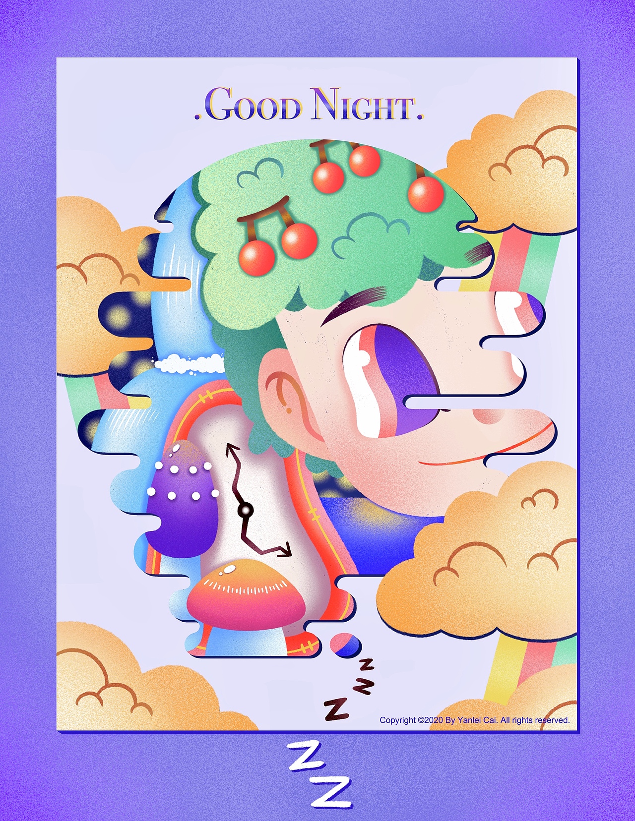 梦境中☁️
<br>没有时间<br><br>也没有空间<br><br>只有无尽的幻境🌟