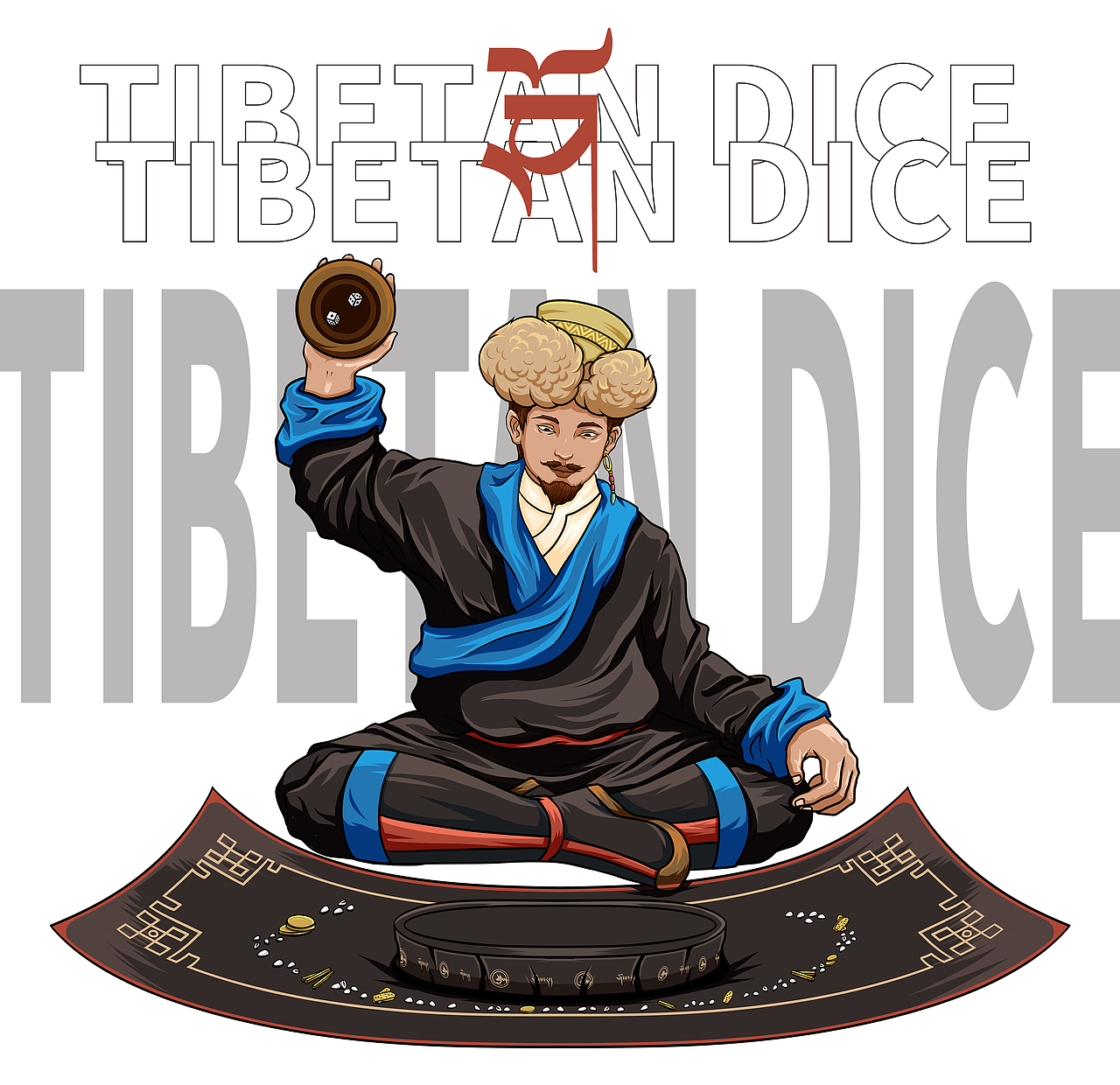 岗苏 × 霍尓 | TIBETAN DICE 藏族骰子包装设计系列