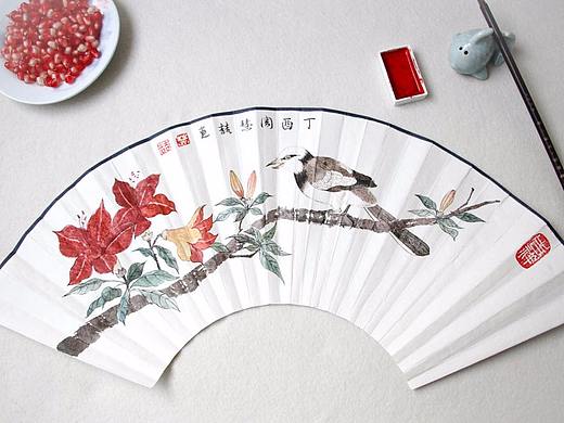 国画扇子
