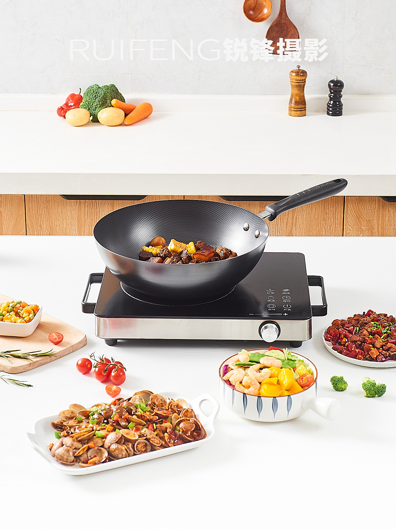 武汉厨房用品摄影|锅具摄影|厨具拍摄|RUIFENG锐锋摄影工作室