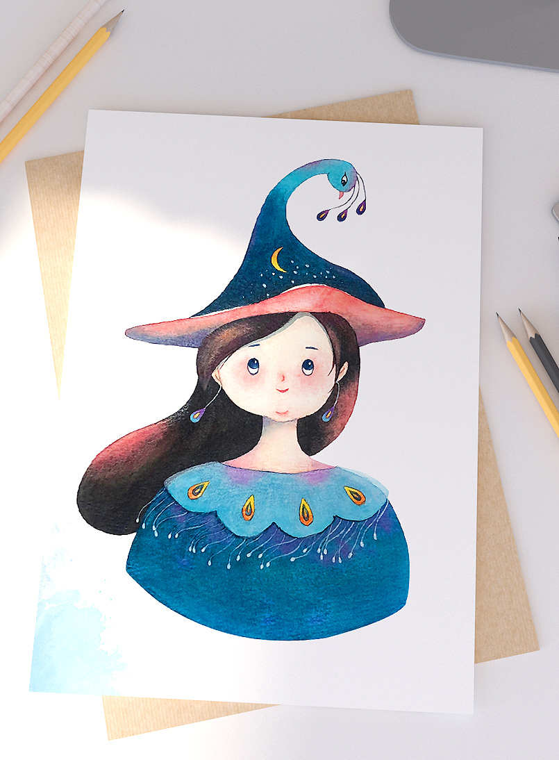 少女动物组合练习