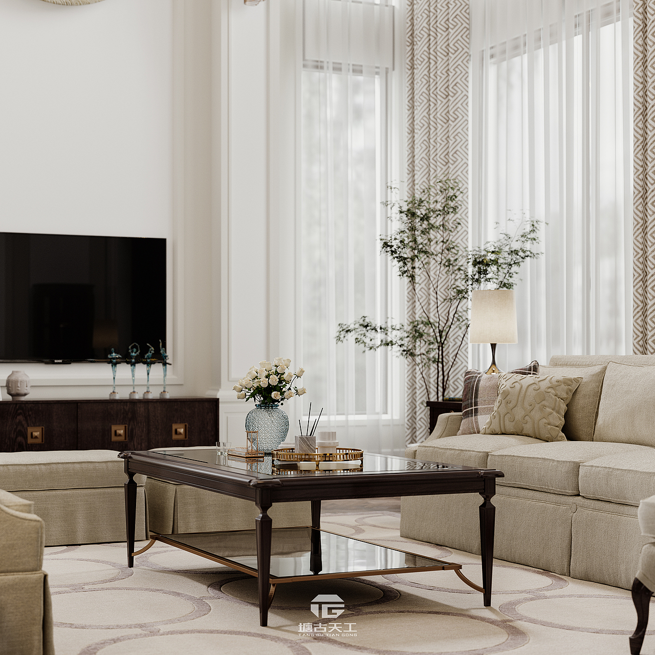 美式（图ZMjU1MDU0NjQw） - 家装设计 - 站酷设计师塘古天工原创素材 - 站酷ZCOOL