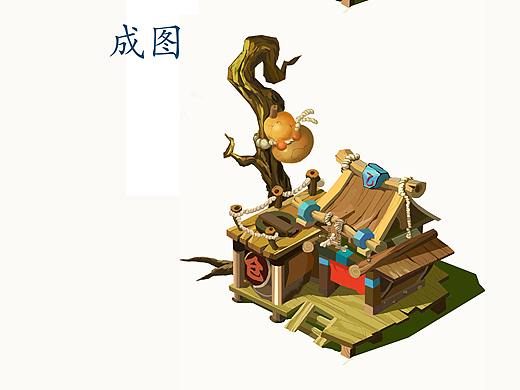 手绘建筑